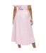 Jupe rose femme vila visophia-2