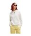 Sweat À Capuche Style Logo Empilé Delfinia Femme Naturel Hugo-1