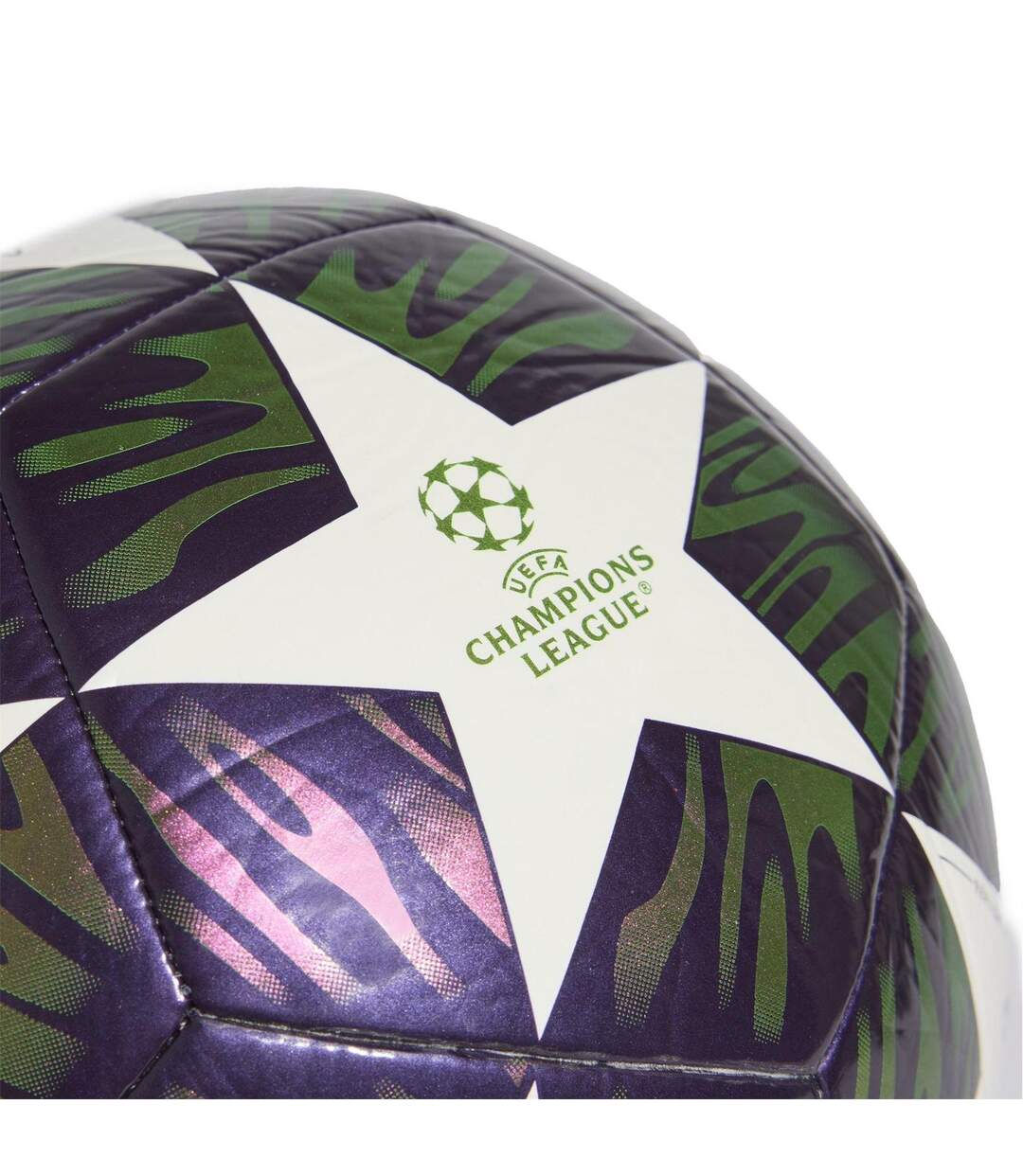 Ballon De Foot Glider Taille 5 Violet Blanc Adidas-4