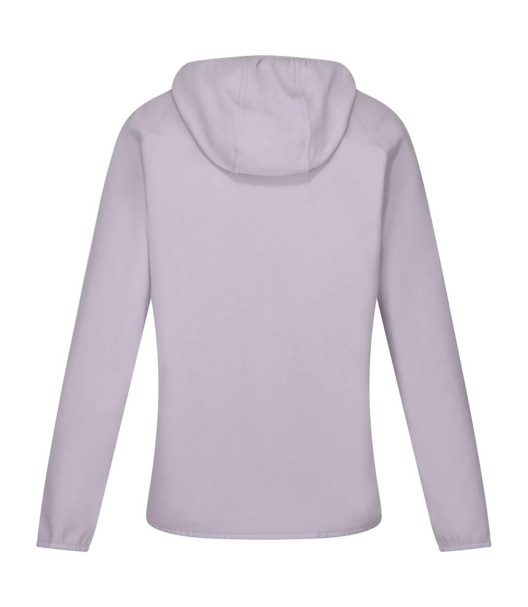 Womens/ladies warriewood microfleece half zip hoodie lilac frost Regatta