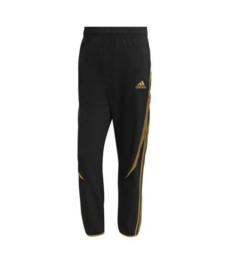 Unisex Adult 2021/22 Woven Arsenal Fc Training Jogging Bottoms Black Adidas