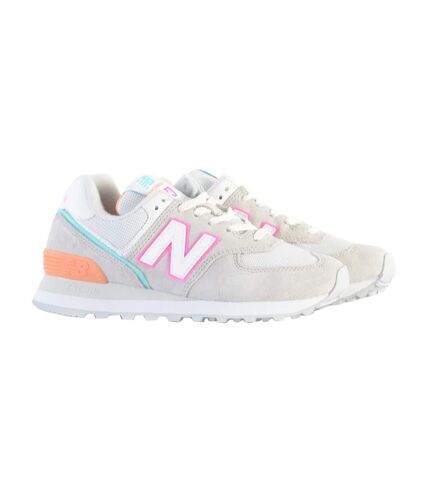 Basket Cuir New Balance 574 Femme