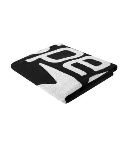 Logo towel 145cm x 75cm black/white Speedo