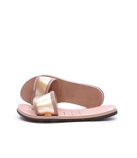 Claquettes roses femme havaianas you angra