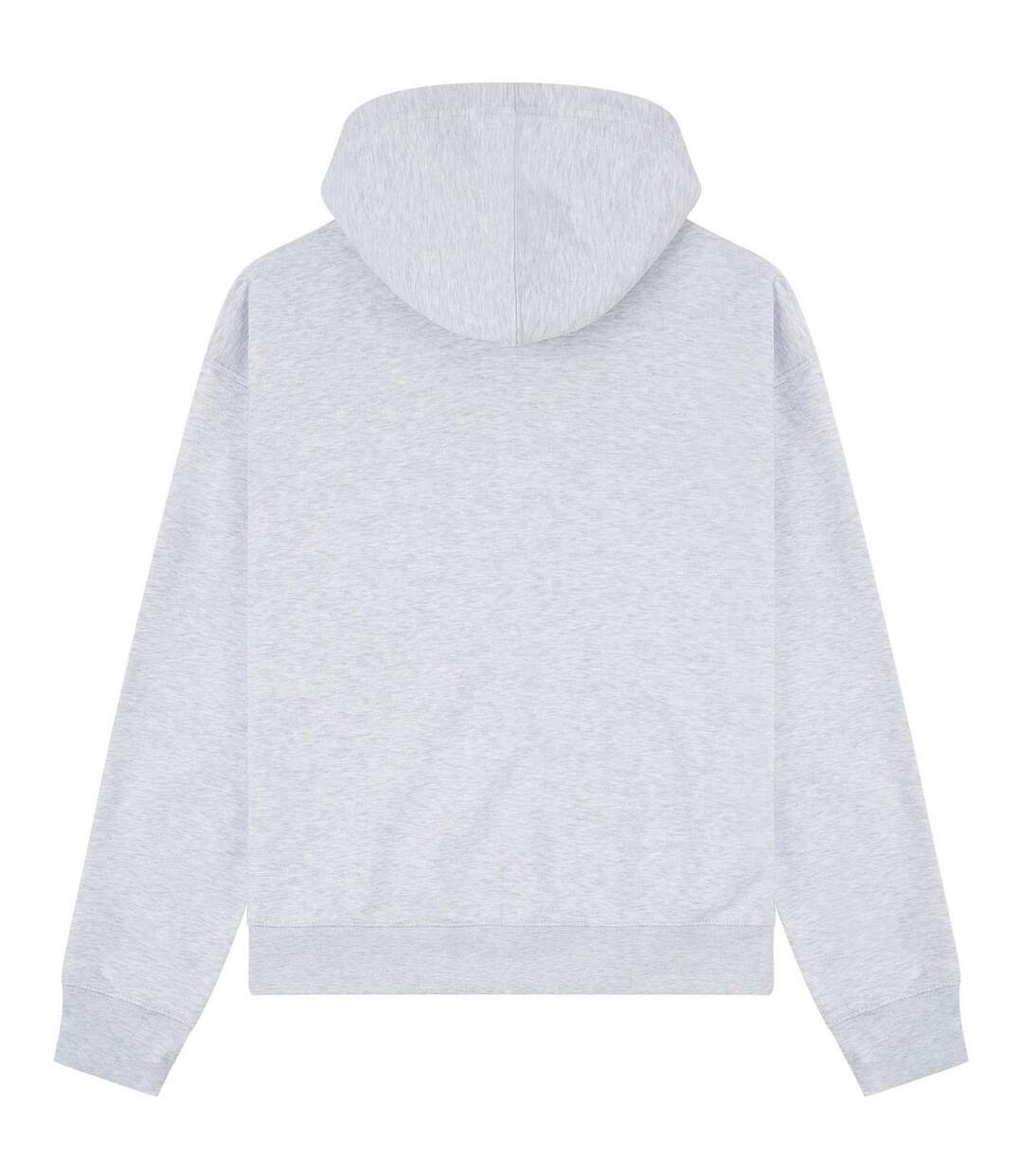 Sweat À Capuche Premium Adulte Gris Cendre Casual Classics-2