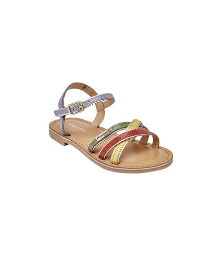Sandales Plate Cuir Tropeziennes Belix Par M Belarbi