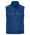 Gilet de travail léger softshell - JN881 - bleu roi