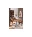 Vase Design Feuilles Jaisalmer 30cm Marron-3