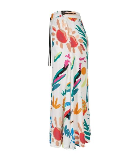 Jupe Mi-longue Femme Sable Blanc Urban Classics