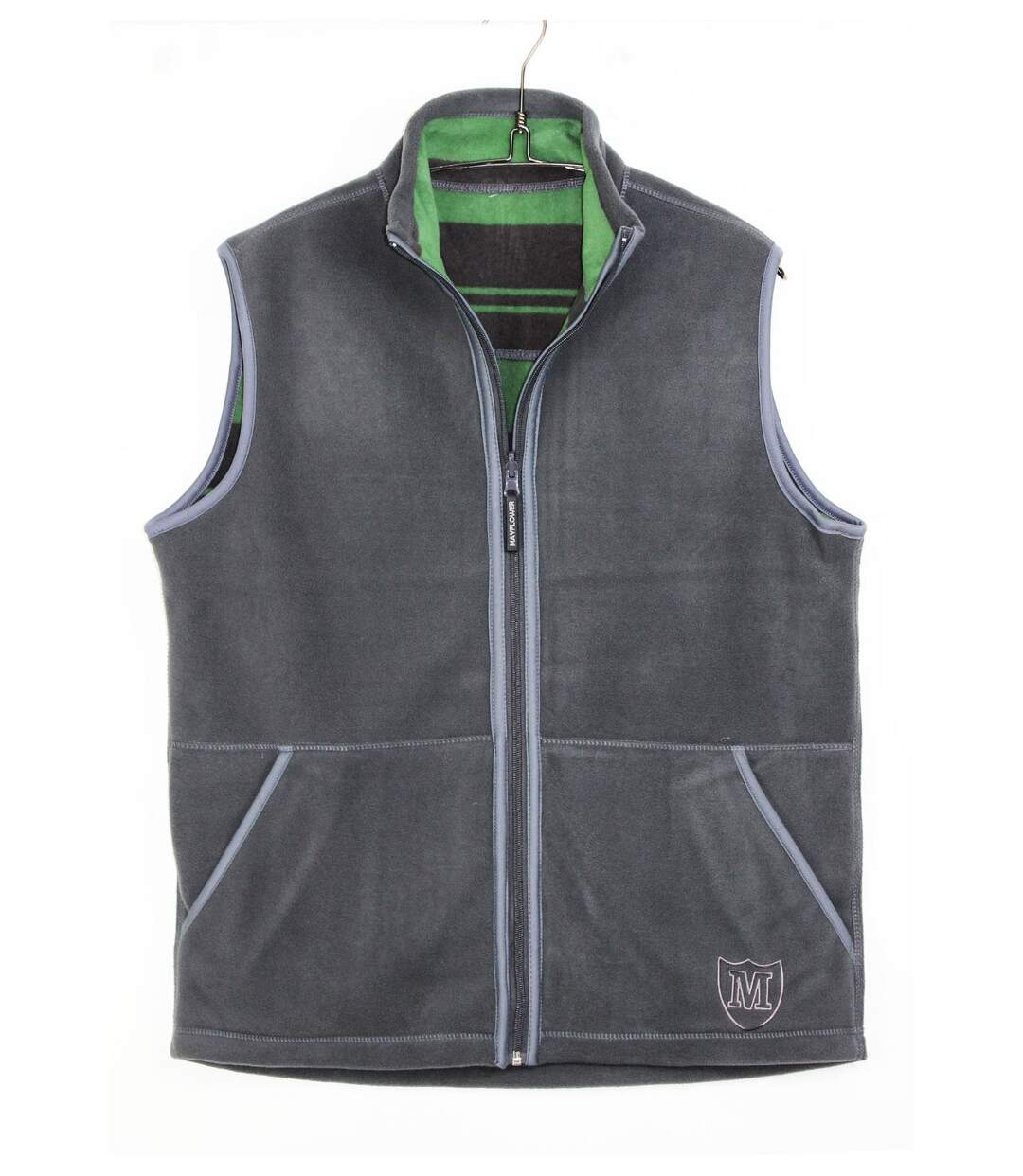 Gilet en polaire contre collé reversible 125141U002 - MD