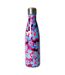 Flowers thermal water bottle one size blue/pink/black Hype