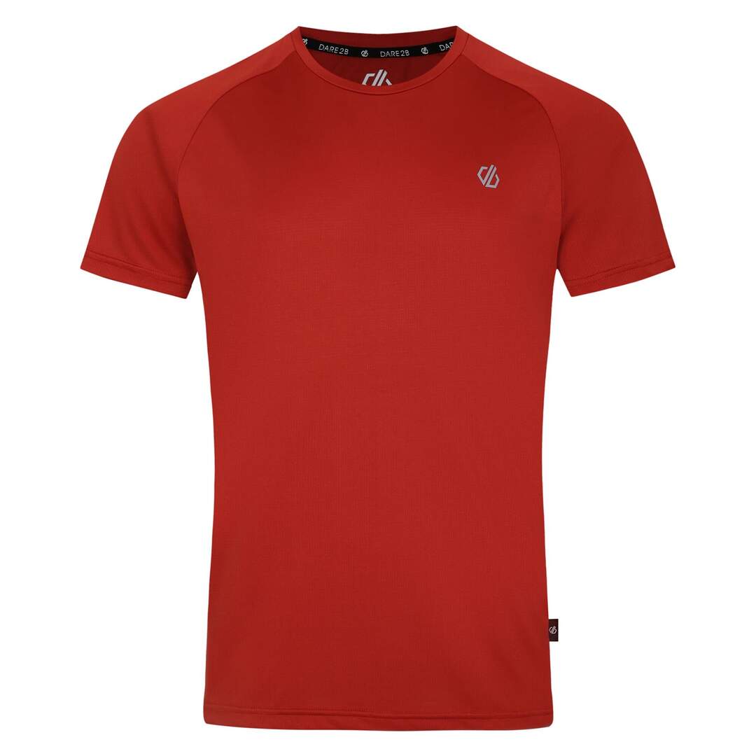 T-shirt accelerate homme rouge toscan Dare 2B-1