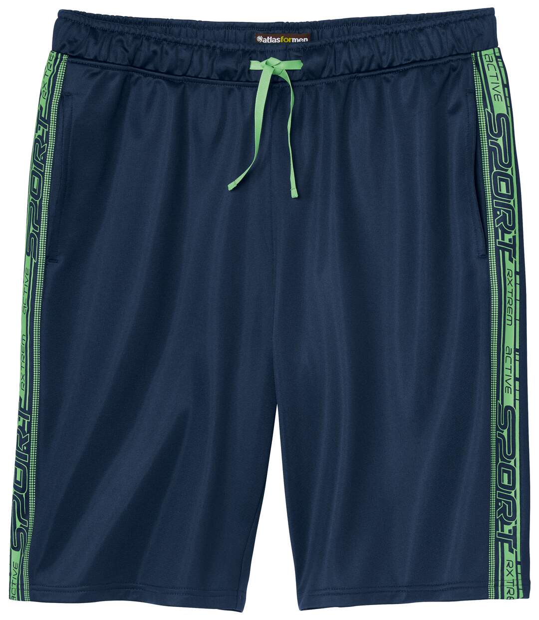 Men's Navy Sporty Shorts-1