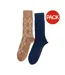 Chaussettes Motif/style Losange Homme Beige Bleu Marine Tommy Hilfiger-1