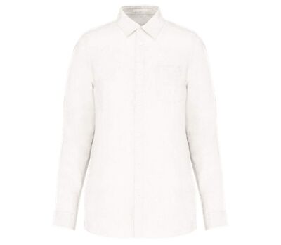 Chemise en lin - Femme - PATS505 - blanc