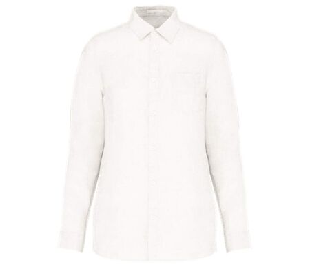Chemise en lin - Femme - PATS505 - blanc