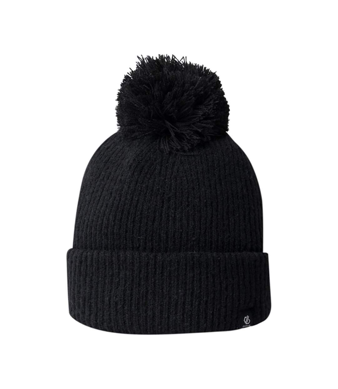 Bonnet Motif/style Pompon Femme Noir Dare 2B-2