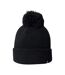Bonnet Motif/style Pompon Femme Noir Dare 2B-2