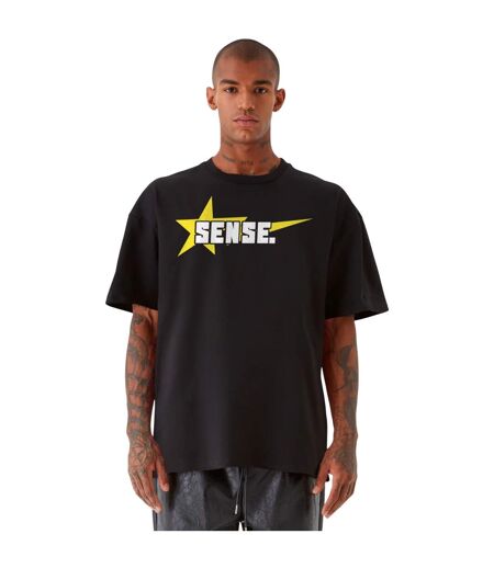 T-shirt Homme Étoile Noir 9N1M SENSE