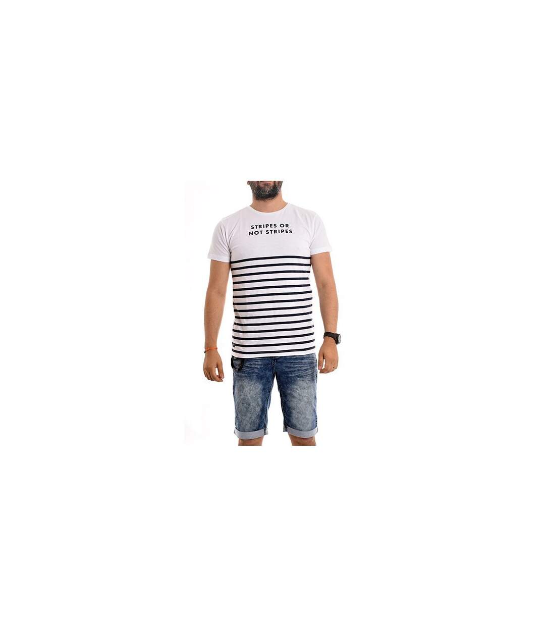 T-shirt coton rayé NORTINE