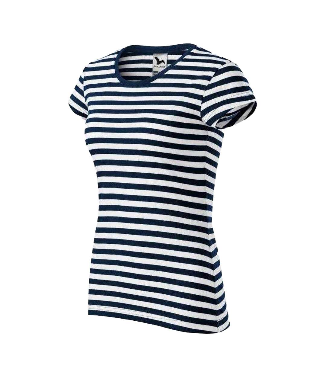 T-shirt Sailor Femme Bleu Marine Adler-3