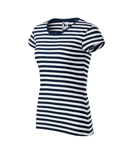 T-shirt Sailor Femme Bleu Marine Adler