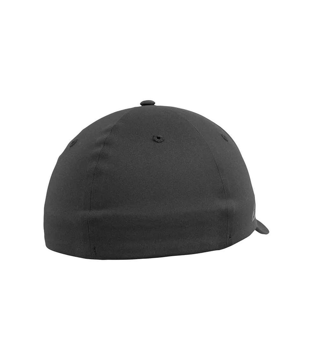 Casquette de baseball delta adulte noir Flexfit-2