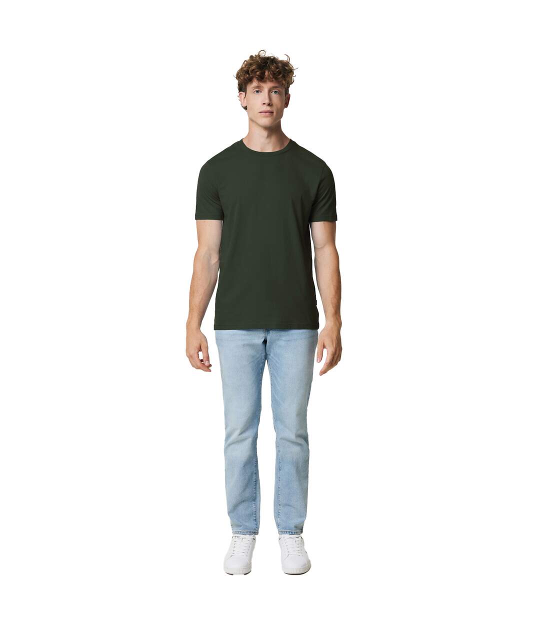 T-shirt Bryce Adulte Vert Kaki Iqoniq-3