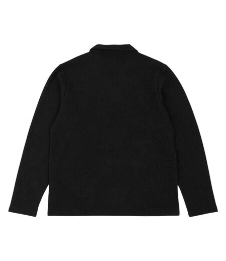 Polo Manches Longues Motif/style Quadrillage Altius Homme Noir Prevu