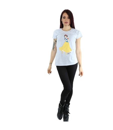 Disney Princess - T-shirt CLASSIC SNOW WHITE - Femme (Gris chiné) - UTBI36768