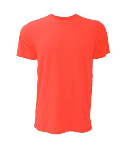 Canvas Unisex Jersey Crew Neck Short Sleeve T-Shirt (Poppy) - UTBC163