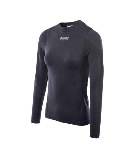 T-shirt Manches Longues Surim Femme Noir Hi-Tec