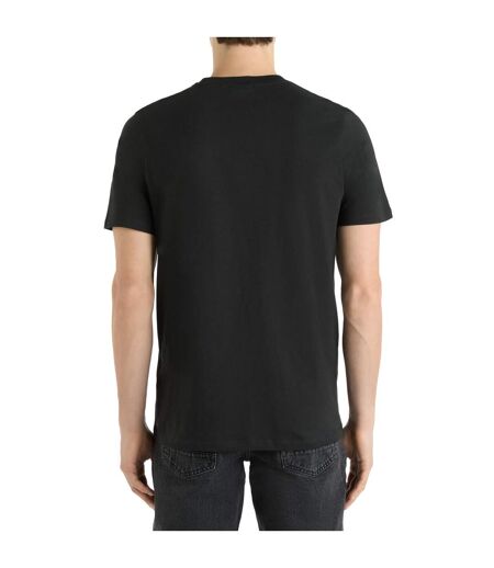 Mens Geo Wave T-shirt Black Umbro