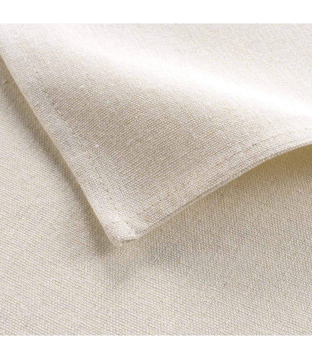 Lot de 3 Serviettes de Table Serafine 40x40cm Naturel-2
