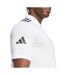 Polo Squadra Homme Blanc Adidas-4