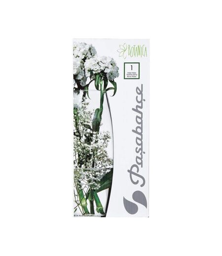 Vase Bombe Flora 26cm Transparent