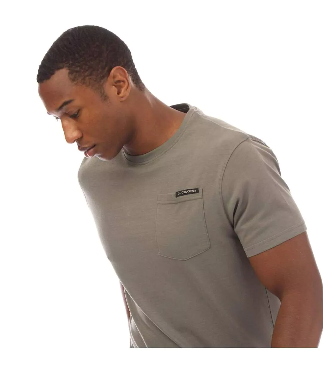 T-shirt Treymere Homme Vert Duck And Cover-3