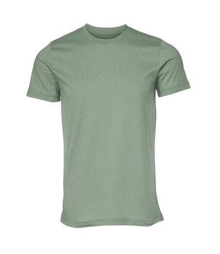 Canvas T-shirt Jersey Hommes Vert De Gris Bella + Canvas