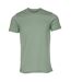Canvas T-shirt Jersey Hommes Vert De Gris Bella + Canvas-2