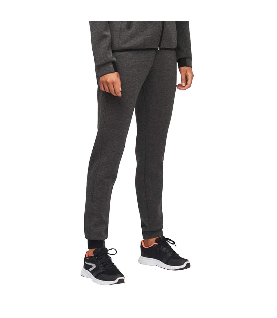 Womens/ladies performance trousers deep grey heather Proact