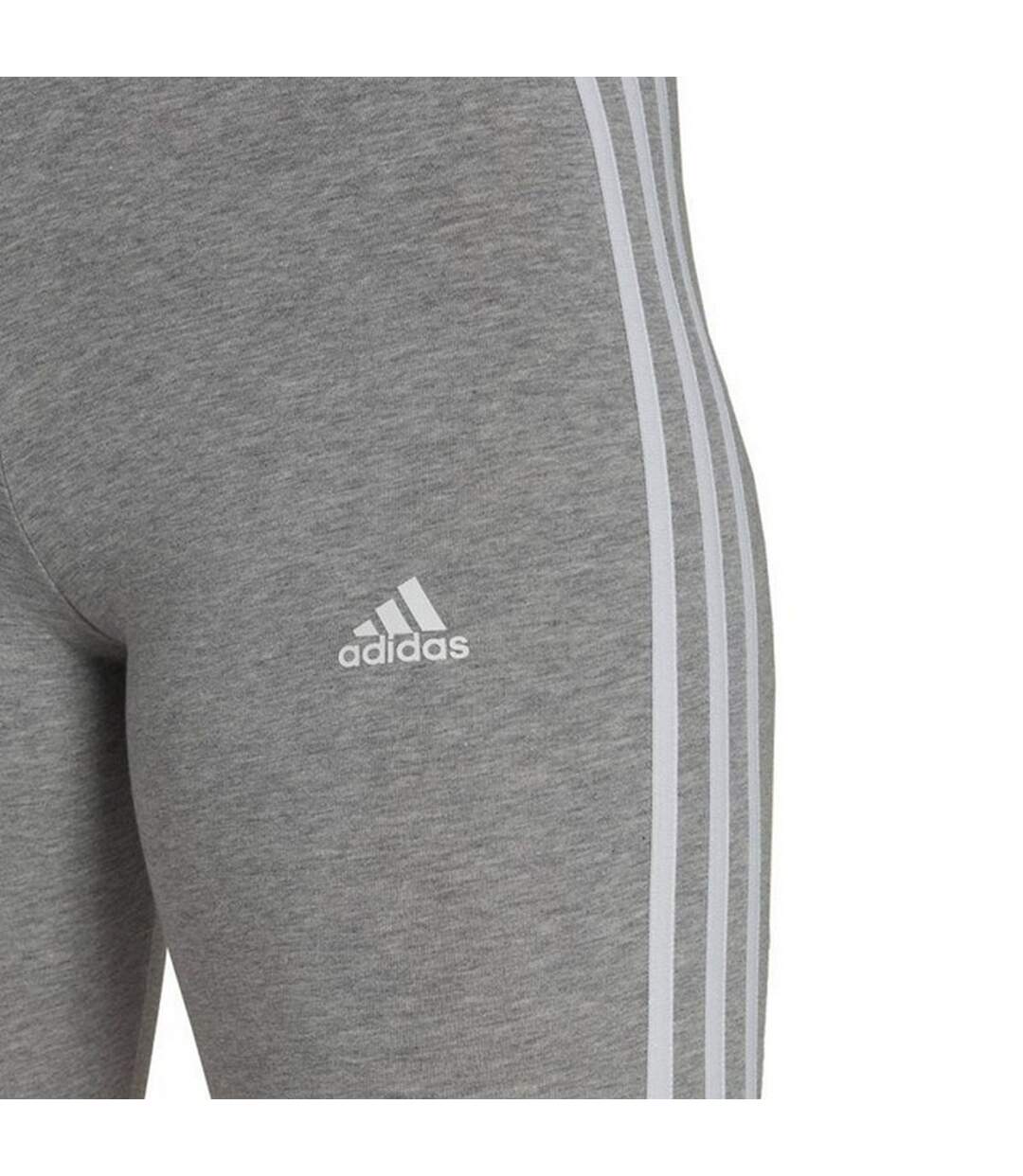Cuissard De Cyclisme Style 3 Rayures Essentials Femme Gris Argenté Adidas-4