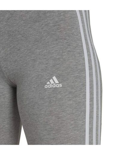 Cuissard De Cyclisme Style 3 Rayures Essentials Femme Gris Argenté Adidas