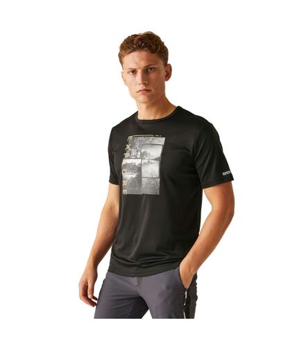 Regatta Mens Fingal VIII Explore T-Shirt (Black)