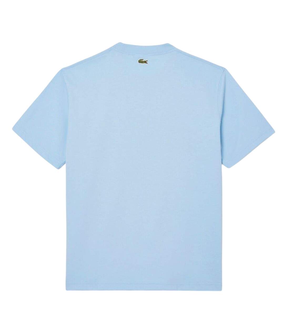 T-shirt Motif/style Logo Arqué Adulte Bleu Lacoste-2