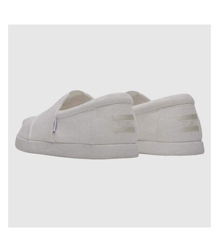 Mens alpargata forward loafers white Toms