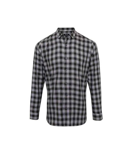 Chemise mulligan homme gris acier / noir Premier Premier