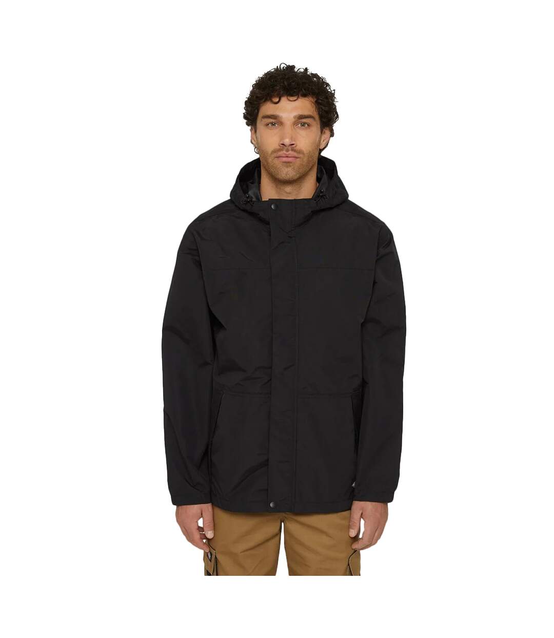 Mens waterproof jacket black Dickies