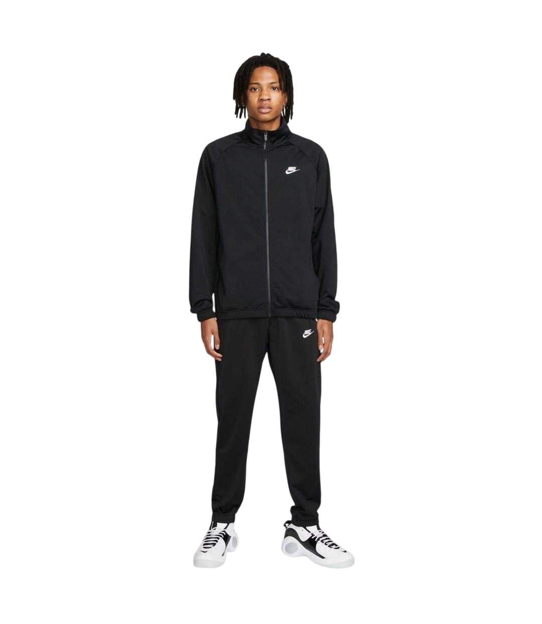 Mens Club Pk Tracksuit Black White Nike-1