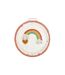 Lot de 6 Assiettes en Carton Nuage Rainbow 23cm Blanc-3