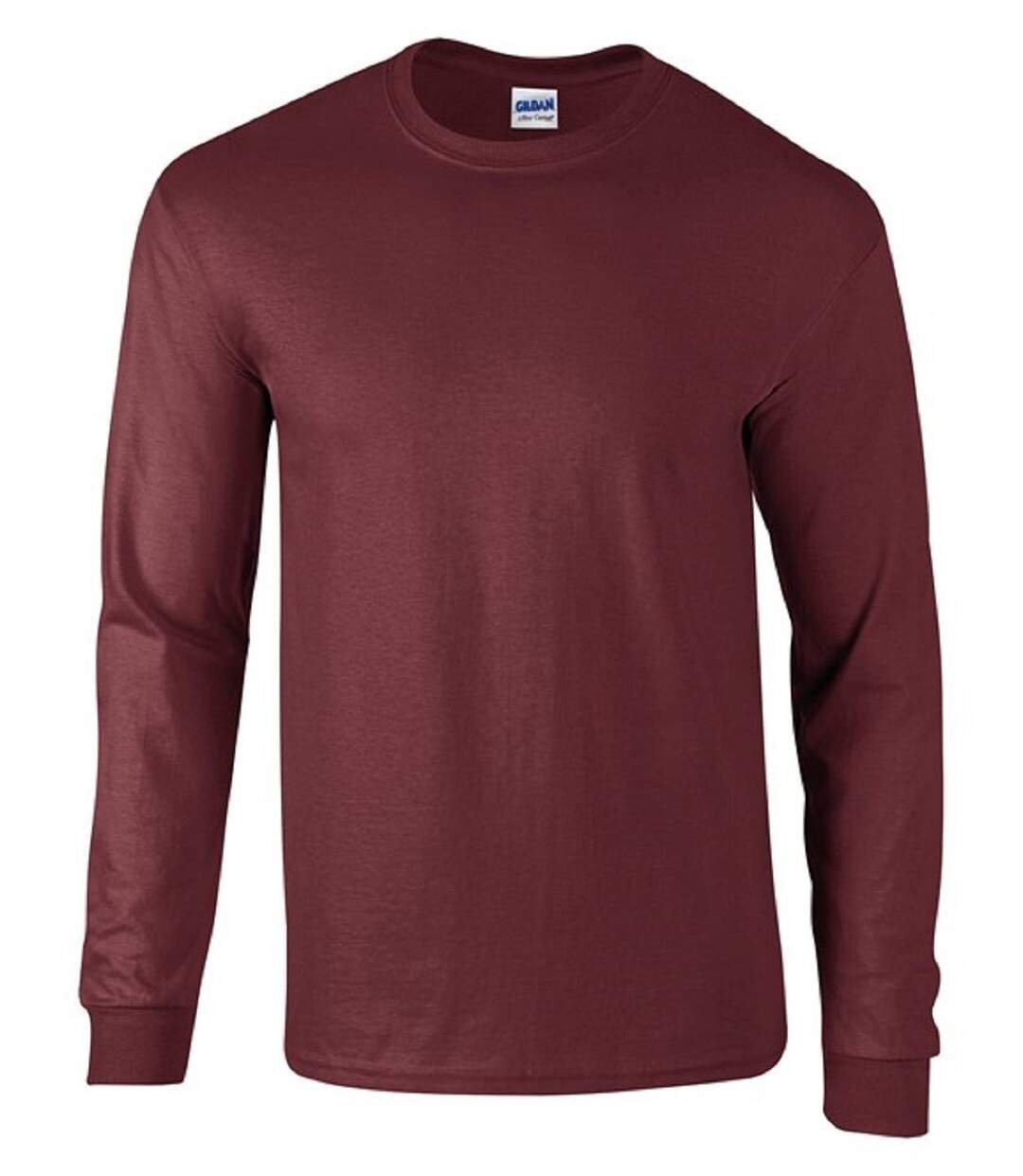 T-shirt manches longues - Homme - 2400 - rouge bordeaux maroon